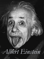 albert einstein gif